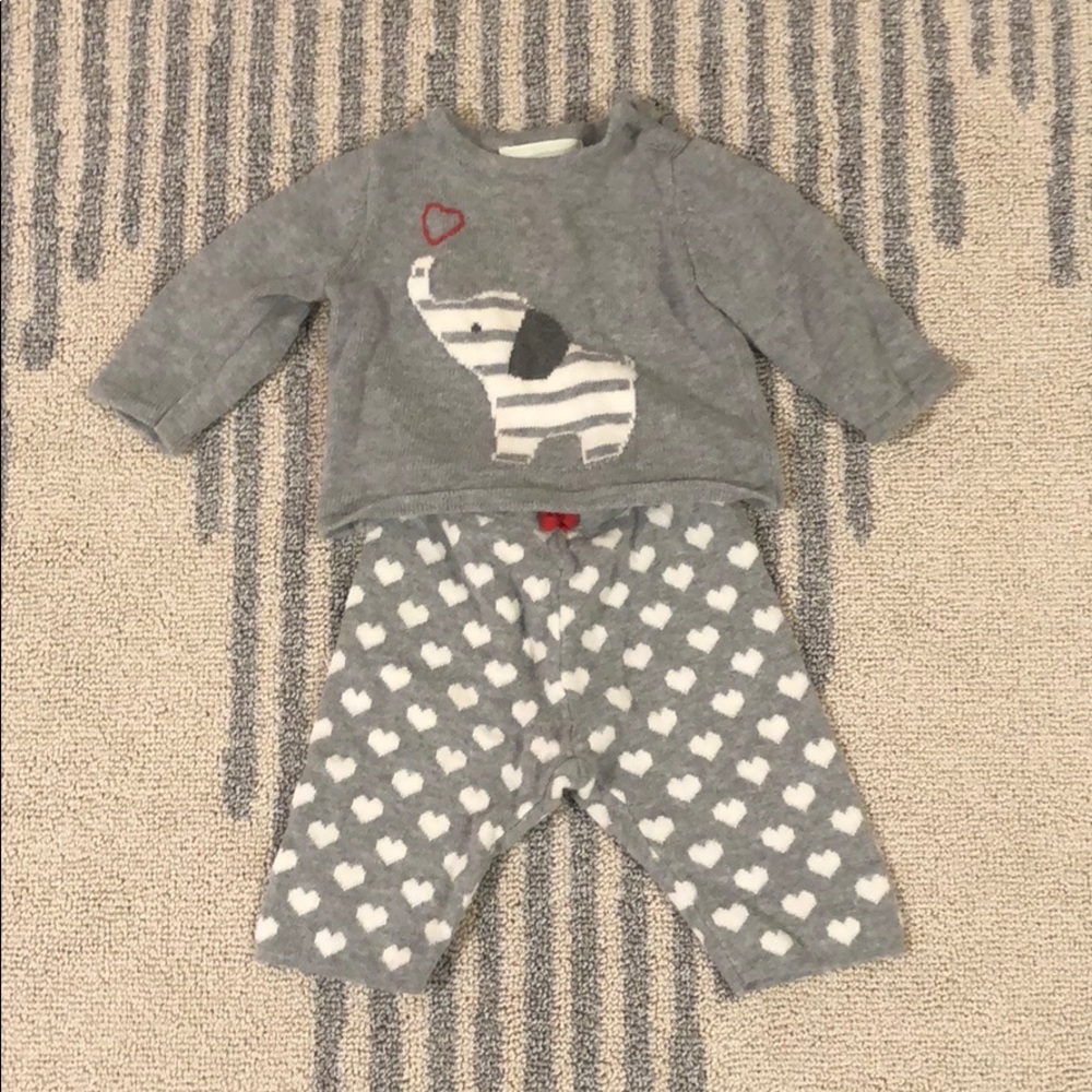 Janie & Jack baby sweater set